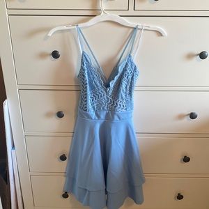 Light blue dress